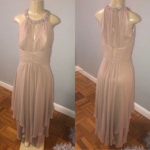 Rose Long Party Dress